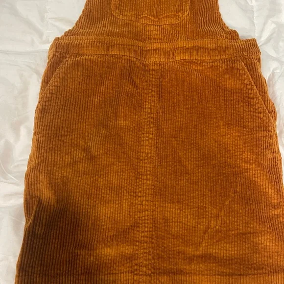 Madewell Corduroy Overall Dress - Picture 9 of 14